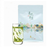 山阳县莲花翠茗绿茶100g秦岭高山茶袋装茶 手工茶