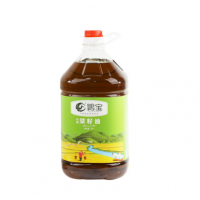 洋县鹮宝压榨菜籽油5L